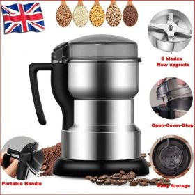 100W Electric Coffee Grinder Grinding Milling Bean Nut Spice Matte Blade Blender