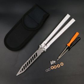 Wing Pictograph Butterfly Knife Aluminum Alloy Handle Safety Practice Not Cutting Edge