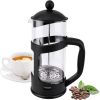 Mini French Press Coffee Maker 1 Cups, 12oz Coffee Press, Perfect for Coffee Lover Gifts Morning Coffee, Maximum Flavor Coffee Brewer with Stainless S